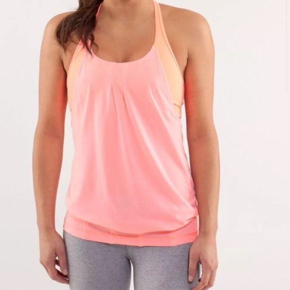 Lululemon Practice Freely Racerback Yoga Workout Activewear Top - Picture 4 of 13